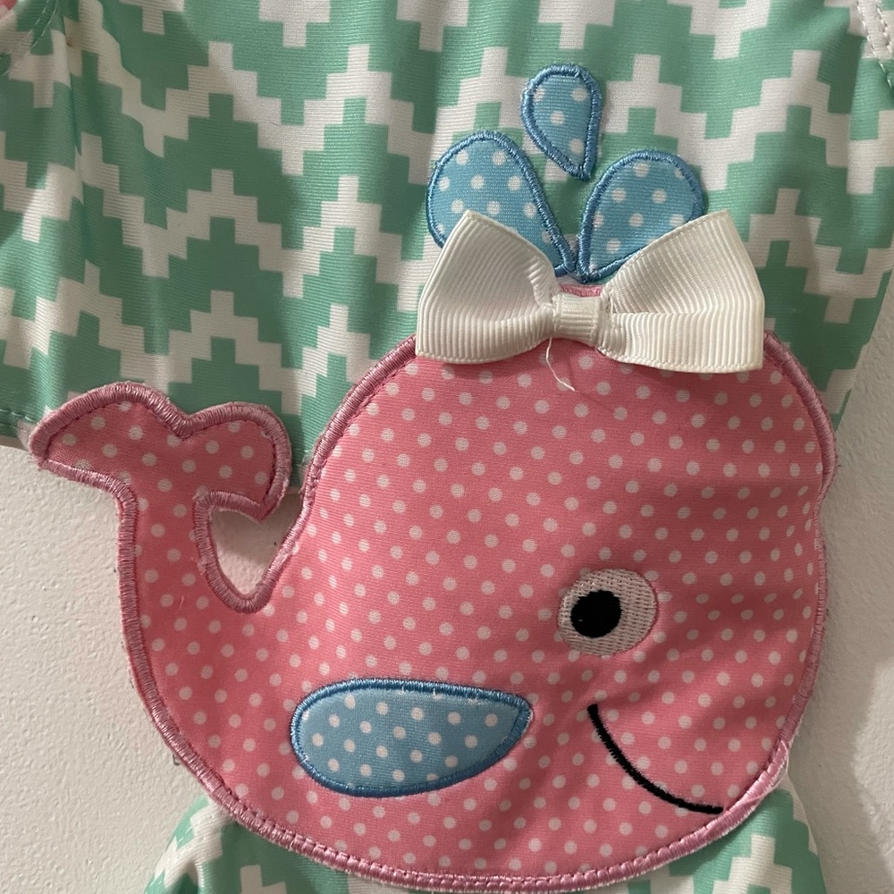 Whale Cut-Out Bathing Suit